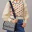 คุณภาพจัดเต็มกันเลยค่าา😘Tory Burch T Monogram Jacquard Shoulder Bag ห้ามพลาด! กระเป๋าสะพายแบบครอสบอดี้ร์ วัสดุJacquard+หนังแท้ชั้นดี ได้ลงตัวสวยงาม รูปแบบร่วมสมัยตามแบบฉบับแบรด์ได้ดีทีเดียวค่ะ! เปิดปิดกระเป๋าแบบอะไหล่แบรนด์ล็อคแม่เหล็ก