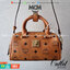 M.C.M ESSENTIAL MINI BOSTON BAG IN VISETOS น้องหมอนมินิมาแล้วจ้า!! กระเป๋าถือ/สะพายข้าง ทรงหมอน ไซส์มินิ ฮิตกันทั่วบ้านทั่วเมือง ดาราเซเลปใช้กันล้นหลาม 🔥🔥 สวยโดดเด่น ยอดนิยมที่สุด มาพร้อมสายรัดเก็บหูจับ วัสดุหนังแคนวาสคุณภาพดี เปิด-ปิดด้วย