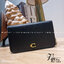 COACH SLIM CARD CASE IN SIGNATURE CANVAS C4818 / C5870 / C4818 กระเป๋าถนอมบัตรกึ่งกระเป๋าสตางค์ เกรดท็อปออริ เกรดดีสุด สลับแท้ 1:1 ใช้ต่างประเทศได้