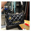 CHANEL HOBO BAG Shoulder Bag กระเป๋าสะพายทรงโฮโบ หนังลายตาราง โลโก้CC Iconic ด้านบนแบบเปิดปิดด้วยซิป สายโซ่ทองสวยหรูใช้งานสะดวกกำลังน่ารักเลยค่ะ