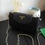 Best Seller! พร้อมส่งความแซ่บ กระเป๋าอเนกประสงค์ จากแบรนด์ PRADA มาค่า เป็น กระเป๋าผ้าไนล่อน ตามแบบฉบับของแบรนด์เลย ใบนี้มีสายยาวโซ่สลับหนัง (ปรับไม่ได้แต่ถอดสายได้คะ) **เลิศมาก สะพายเป็น shoulder bag ได้เลย **ขนาดกำลังดีคะ ตัวกระเป๋าเบามาก ใส่มือถือ7+ได้