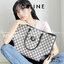 CELINE LARGE TOTE BAG VIP วัสดุ CANVAS ทรงเหลี่ยมดีไซน์ Casual สวยคลาสสิคสไตล์สาว Lisa ใบใหญ่ใส่สัมภาระได้เยอะจุใจภายในโล่งกว้าง ใส่เอกสาร A4 หนังสือ กระเป๋าสตางค์ มือถือ ของใช้ได้เยอะ หูจับหนังเเข็งแรงจับถนัดมือจะถือหรือสะพายก็ดูดี ไอเท็มแนะนำฮิตพร้อมส่ง