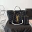 SAINT LAURENT ICARE MAXI SHOPPING BAG IN QUILTED LAMBSKIN / YSL ICARE MAXI SHOPPING BAG กระเป๋าทรงช็อปปิ้งใบใหญ่ มาพร้อมใบลูก พร้อมส่ง ใหม่ล่าสุด หนังนุ่มบุลายนวม โดดเด่นด้วยโลโก้แบรนด์และสายสะพายไหล่ใช้โซ่ทองอย่างดี สวยและหรูมากๆ ภายในกระเป๋ากว้างใส่สัมภ