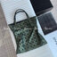 BAOBAO ISSEY MIYAKE 10x10 BLOCK TOTE BAG 39cm กระเป๋าถือทรง shopping โท้ทใบใหญ่ลายตาราง เกรดออริจินอล ภาพสินค้าถ่ายจากงานขายจริง ใช้งานต่างประเทศได้