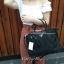 Prada Nylon handbag กระเป๋าถือสะพาย #ทรงยอดฮิต มาแล้วค้า จากงานพรีเมี่ยมกิ้ฟใหม่ บอกเลยว่า ใบนี้ Nylon สลับหนัง สวยคุ้มสุดๆคะ ด้านหน้าประดับด้วยโลโก้แบรนด์สวยหรู ด้านในมีช่องซิปแบ่งอีกหลายช่อง มาพร้อมป้ายหนังแท็กห้อยประบดับเก๋ๆ ด้านข้างมีกระดุมปรับทรงได้ด