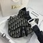 CHRISTIAN DIOR SADDLE BAG Beige and Black Dior Oblique Jacquard