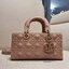 DIOR LADY D-JOY BAG Cannage Calfskin with Diamond Motif / CD LADY D-JOY BAG ดีไซน์ใหม่ อัพเลเวลความหรู กับกระเป๋าสะพายข้างที่รอบนี้ดีไซน์รูปทรงโฉมใหม่ ใช้งานง่ายขึ้น