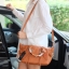 New arrival! KEEP ทรง longchamp รุ่น Duo sister with strap มีดีเทลสายรัดด้านจ้างคะ ตัวกระเป๋าหนังแกะสังเคราะห์ ลายหนังสวยมากๆคะ นิ่ม สุดๆ