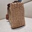 PRADA CORN HUSK AND LEATHER TOTE ธรรมชาติเป็นหนึ่ง!! กับอีกไอเท็มรักษ์โลก ด้วยดีไซน์ล้ำทันสมัย ผสานกับวัสดุจากธรรมชาติ ออกมาเป็นลายสานที่สวยหรู ไม่กระด้าง กระเป๋าทรงโท้ท ขนาดกำลังสวย มาพร้อมหูจับในตัว มีซิปรูปเปิด-ปิดที่ปากกระเป๋า ภายในโล่งกว้าง ใส่ของได้