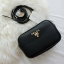New Cute Arrival !! รุ่นใหม่ ที่ใครหลายคนรอคอยคะ กระเป๋าทรง mini crossbody จากงานพรีเมี่ยมกิ้ฟแบรนด์ดัง PRADA วัสดุ pu ลาย saffiano สุดหรูทั้งใบ ตามแบบฉบับของแบรนด์เลย ขนาดกำลังดีน่ารัก🐰 ด้านในมีช่องแบ่งใส่ของใส่ของจุกจิกได้ ใส่โทรศัพท์ได้ทุกรุ่น 