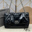 Balenciaga MONACO MEDIUM CHAIN BAG IN BLACK 35cm กระเป๋าทรงโท้ทใบใหญ่ งานหนังยับสวยเต็มใบ เกรดออริ สลับแท้ 1:1 ใช้งานต่างประเทศได้