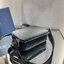 หนังแท้ CHRISTIAN DIOR BLACK GRAINED CALFSKIN POUCH WITH SHOULDER STRAP BAG พร้อมส่งที่ไทย เกรดออริจินอลหนังแท้ทั้งใบ ภาพสินค้าถ่ายจากงานขายจริง ใช้งานต่างประเทศได้