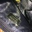 PRADA MINI BACKPACK with chain จากพรีเมี่ยมกิ้ฟจากเคาน์เตอร์แบรนด์วัสดุ Nylon เนื้อหนาคุณภาพดีตามแบบฉบับของแบรนด์ ขนาดมินิน่ารักเว่อร์ เปิดปิดด้วยฝากระดุม น้ำหนักเบา ภายในมี1ช่องซิป ซับใน Polyester 100% มาพร้อมหูหิ้วและสายสะพายเลื่อนปรับได้ ตัวจริงสวยมากๆ