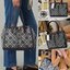 TORY BURCH FACTORY MONOGRAM JACQUARD TOTE BAG กระเป๋าถือหรือสะพายรุ่นล่าสุดดีไซน์ยอดนิยมจาก TORY BURCH FACTORY OUTLET วัสดุ Woven Jacquard & Leather ทอลาย Jacquard Singnature แบรนด์รอบใบสวยอยู่ทรงเป็นเอกลักษณ์ เปิดปิดแบบ Drawstring ขนาดใหญ่กำลังดี กว้างแล