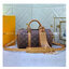 LV Keepall Bandouliere 25 Monogram Canvas กระเป๋าสะพายใบเล็กโมโนแกรม รุ่นใหม่ห้อยพู่ เกรดออริ 1:1 ใช้งานต่างประเทศได้
