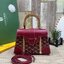 10 สี ORI หนังแท้ | GOYARD Saïgon Souple Mini Bag 20cm กระเป๋าถือ/สะพายดีไซน์หูจับไม้เป็นเอกลักษณ์ที่สวยหรูหราสง่างาม