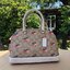 COACH 91514 MINI SIERRA SATCHEL IN SIGNATURE CANVAS WITH STRAWBERRY PRINT สายคุณหนูมารวมตัวกันตรงนี้เลยจ้า!! ละมุนกว่านี้ไม่มีแล้ว กับกระเป๋าทรงโดมสุดคลาสสิค เพิ่มดีเทลลูกเล่นลายสตรอเบอรี่ ให้มีความคิ้วท์แบบไม่เยอะเกินไป ลงตัวพอดี มาพร้อมหูจับในตัวและสายส