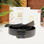 Givenchy Logo Leather Belt VIP Gift With Purchase (GWP) พรีเมี่ยมกิ๊ฟ Limited Edition จาก GIVENCHY PARFUME DUTYFREE วัสดุ Calfskin สีดำปั๊มลายแบรนด์สวยหรูดูดี หัวเข็มขัดโลโก้แบรนด์ 3D สายปรับระดับได้ ดีไซน์คลาสสิคเข้ากับทุกลุ๊คไม่มีเอ้าท์ ใช้ได้ทั้งชายและ