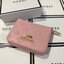 GUESS Women’s Small Wallet กระเป๋าสตางค์แบบสั้น อะไหล่ทอง หนังปั้มลายสวยหรู
