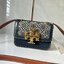 TORY BURCH Eleanor T Monogram Small Convertible Shoulder Bag / Tory Burch Eleanor Classic Jacquard Bag กระเป๋าสะพายดีเทลขอบประณีต