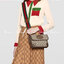 Gucci Neo Vintage small messenger bag / Gucci GG Supreme Canvas Tiger Head Chest Bag อีกหนึ่งในสัญลักษณ์ที่สำคัญของแบรนด์ วัสดุแคนวาสโมโนแกรมสวยงาม ใช้ได้ทั้งชายหญิง ภาพถ่ายจากงานขายจริง ใช้งานต่างประเทศได้
