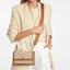TORY BURCH 81000 MINI T MONOGRAM JACQUARD SHOULDER BAG คอลเลคชั่นฤดูใบไม้ผลิ 2021 กระเป๋าสะพายรุ่นใหม่จาก Tory Burch ดีไซน์สวยคลาสสิค แฝงไว้ด้วยความหรู ลวดลายผ้าแจ็คการ์ด T Monogram บนกระเป๋า Tory Burch นี้ เป็นการยกย่องให้กับงานควิลท์ชาวเพนซิลเวเนียดัตช์