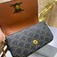20cm CELINE SHOULDER BAG TRAPEZE IN SHINY CALFSKIN / CELINE POCHETTE BAG / CELINE TRIOMPHE BAG small รุ่นใหม่ล่าสุด ไม่มีไม่ได้เลยกับไอเท็มสุดคลาสสิค กระเป๋าสะพาย ทรงพอชสวยอยู่ทรง ดูดี ดูแพง สายถอดได้ ใช้งานสะดวก