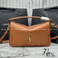 YSL Camera Supple Bag กระเป๋าสะพายทรงกล้องใบขนาดกลาง ถือจับถนัดมือ จุของได้เยอะ ดีไซส์เรียบหรูดูแพง 🧡เกรดออริ ใช้งานต่างประเทศได้