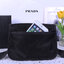 Prada Nylon and Saffiano Leather Bag with Strap กระเป๋าสะพายแบบ Crossbody ใช้ได้ทั้งหญิงชาย มาพร้อมกระเป๋าใส่เหรียญใบเล็กน่ารัก เปิด-ปิดด้วยตัวล็อค ด้านในยังแบ่งช่องเป็นสัดส่วน จุของได้เยอะ ซับในด้วยผ้าพิมพ์ลายแบรนด์อย่างดี และยังมี 1 ช่องซิปด้านหลัง สายส