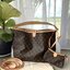 VIP 🥂 Louis Vuitton Monogram Delight Canvas กระเป๋าสะพายข้างทรงสูงใบใหญ่หนังแกะสังเคราะห์ หูหิ้วปั้มโลโก้ ด้านในมี1ช่องซิป 1ช่องใส่ของจุกจิ๊ก มาพร้อมกระเป๋าเล็กน่ารักใส่ตังค์ คุ้มสุดๆ อะไหล่ทองหรูหรา มีสายยาว ถอดสายได้ ปรับระดับได้ จุของได้เยอะ หร