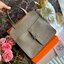HERMES Halzan Bag Luxury Bag แบรนด์ดังงานหนังแท้สวย เกรดท็อปออริจินอล ภาพสินค้าถ่ายจากงานขายจริง