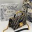 Mini Dior Ange Bag Macrocannage CD clasp with white resin pearl กระเป๋าถือพร้อมสายสะพาย ประดับตัวล็อคมุก สวยงามเหนือกาลเวลา เกรดออริ 1:1 ใช้งานต่างประเทศได้