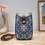 TORY BURCH T MONOGRAM DENIM PHONE CROSSBODY คอลเลคชั่นใหม่รับซัมเมอร์นี้ กับกระเป๋าสะพายข้างถนอมโทรศัพท์ ดีไซน์โทนสีฟ้า สวยคม วัสดุผ้าเดนิมตัดสลับหนัง