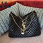 YSL Tote Bag On Chain สวยไม่ซ้ำใคร ใหม่ที่สุด กับกระเป๋าสะพายทรงโท้ทใบใหญ่ มาพร้อมสายสะพายโซ่และโลโก้สีทองสวยหรูโดดเด่น จุของได้เยอะมาก สะพายไปเที่ยว ไปถ่ายรูปเก๋ๆก็เลิศ