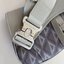 DIOR Saddle Bag Dior Gray CD Diamond Canvas and Smooth Calfskin / DIOR Saddle Belt Bag ภาพสินค้าถ่ายจากงานขายจริงใช้งานต่างประเทศได้