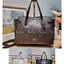 COACH HANNA CARRYALL IN SIGNATURE CANVAS / CH187 / CH195 / CH542 น้องใหม่ เรียบหรู ดูแพง กับกระเป๋าถือ/สะพายทรงสวย คงความคลาสสิค ดีไซน์ตกแต่งสายคาดจับจีบข้างกระเป๋าเพิ่มดีเทล มาพร้อมหูจับในตัว