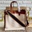 COACH Garden Embroidery women's square tote bag LIMITED EDITION COACH X HBC COLLECTION