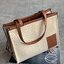 พร้อมส่งที่ไทยแล้วกับ LOEWE CUSHION TOTE BAG VIP GIFT WITH PURCHASE-GWP พรีเมี่ยมกิ๊ฟ จาก LOEWE PERFUME DUTY FREE COUNTER ด้านหน้าปักหนังปั้มโลโก้แบรนด์สวยหรู ทรงใบใหญ่ สะพายไหล่ *จุของได้เยอะมาก สามารถใส่ NOTEBOOK IPAD ได้สบายค่ะ น้ำหนักกำลังดี มาพร้อมสา