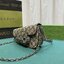 7.5" GUCCI HORSEBIT 1955 MINI SHOULDER BAG by an asymmetrical shape กระเป๋าสะพายไหล่ดีไซส์รูปทรงร่วมสมัย