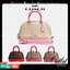 Coach Mini Sierra Signature กระเป๋าถือทรงโดม ภายในกว้างสามารถใส่กระเป๋าเงินเล็ก และมือถือได้ และยังมีช่องซิปเล็ก 1 ช่อง ด้านหลังมีกระเป๋าเล็กเก็บบัตร 1 ช่อง ใครยังไม่มีพลาดไม่ได้แล้วนะคะ