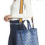 OUTLET 】Coach Field Tote With Horse And Carriage Print พร้อมส่งที่ไทย 89143 Blue True Blue Field Tote