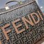 FENDI SHOPPING TOTE BAG / FENDI TOTE BAG กระเป๋าถือ/สะพายไหล่ ทรงสวย หรู ดูโดดเด่น ดีไซน์ทันสมัย วัสดุผ้าท็อปแคนวาสปั๊มลายแบรนด์รอบใบ ภายในโล่งกว้างมาก มาพร้อมหูจับในตัวและสายสะพายไหล่ ใช้งานได้ 2IN1
