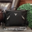 Prada mini tote bag Bese seller งาน premium gift จาก counter ต่างประเทศ ทรง Mini Massenger จากแบรนด์ PRADA วัสดุ Matte Canvas มาพร้อมสายยาสปรับ ถอดได้ มีสายยาวให้คะ อะไหล่เงิน มีหูหิ้ว เปิดปิดด้วยซิป จุได้เยอะ ภายในมีช่องซิป และช่องเล็ก สวยคุ้มเกินราคาค่ะ