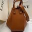 พรีเมี่ยมกิ๊ฟแท้ 100% 】งานหนังแท้ Loewe Hammock Leather Hobo Bag TAN