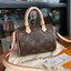 LV Nano Speedy Monogram / LV Bag เกรดออริพร้อมส่ง กระเป๋าสะพายข้างไซส์มินิ วัสดุหนังแคนวาส