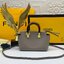 FENDI By The Way Mini Bag พร้อมส่งที่ไทย ภาพถ่ายจากงานขายจริง Iconic mini By The Way Boston bag made FENDI ROMA lettering and rigid tortoiseshell-effect plexiglass handles.