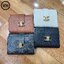 ORI หนังแท้ | CELINE Small Triomphe Wallet / Celine Short Wallet กระเป๋าสตางค์ใบสั้น กระเป๋าสตางค์เซลีน