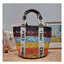 CHLOE LARGE WOODY BASKET Multicolor กระเป๋าสะพายสานทรงตะกร้า ยอดฮิตติดลมของแบรนด์ ด้วยวัสดุสังเคราห์จากธรรมชาติ สานทอเต็มใบออกมาเป็นลวดลายสวยงาม