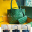 ori GOYARD saint louis mini tote reversible bag / GOYARD ANJOU TOTE MINI กระเป๋าทรงโท้ตมินิ ใช้ได้สองด้านเป็นหนังแท้เกรดดีทั้งใบ ทำให้การใช้งานได้ทนทานกว่า พิมพ์ลายคมชัด ขนาดกำลังน่ารัก ภายในโล่งกว้าง ใส่ของได้เยอะพอสมควรเลยค่ะ ดีไซน์ทรงสวยน่าใช้ แค่ถ