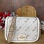 OUTLET 】COACH SADDLE BAG WITH HORSE AND CARRIAGE DOT PRINT (COACH C4059) กระเป๋าสะพายข้าง ลายม้าและรถลาก item ใหม่ที่สาวๆต้องมีนาทีนี้ห้ามพลาด รูปทรงโค้งมน วัสดุ พีวีซี ผ้าใบเคลือบพิมพ์ลายเป็นหนังเรียบ ทนทานและกันคราบสกปรกทั้งสี่ด้านเป็นหนังคุ้มสุดๆ ภายใน